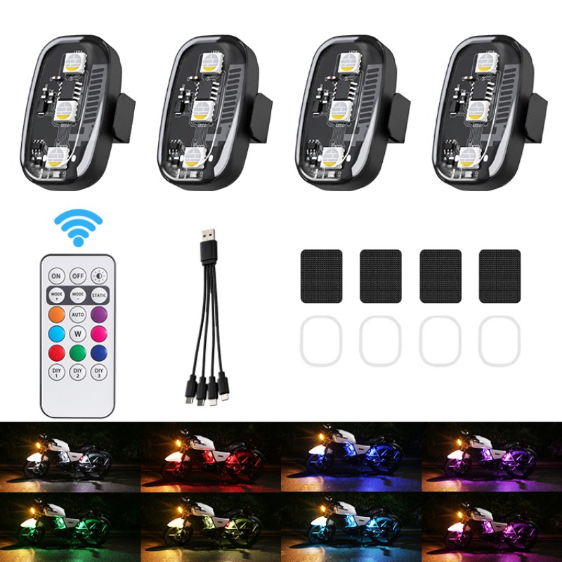 Drone Strobe Light - 드론 오토바이 RGB LED 스트로브 라이트,
