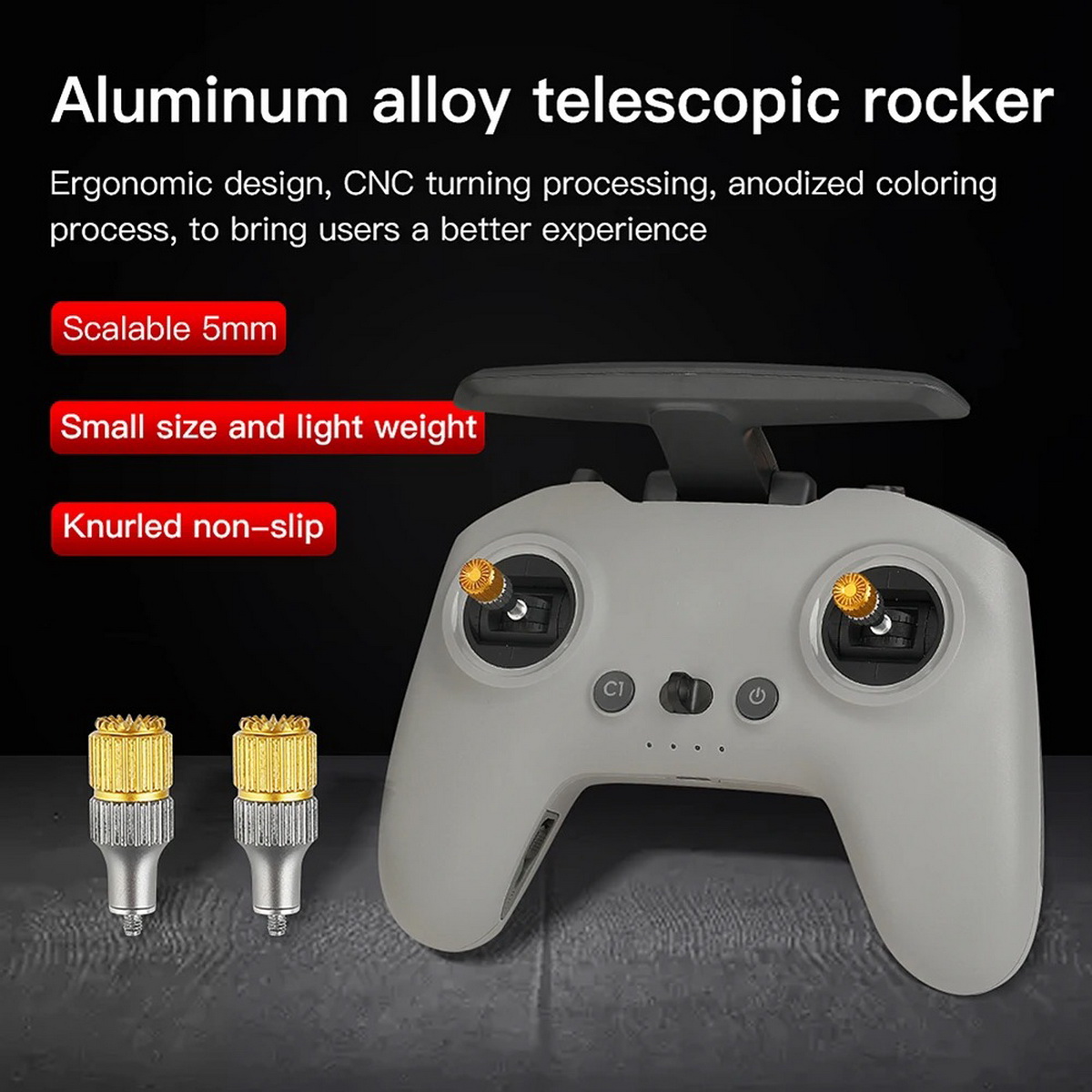 2PCS FPV 리모컨 라디오 짐벌 스틱 엔드 조이스틱 - Drone Control Stick 리뷰 및 가격