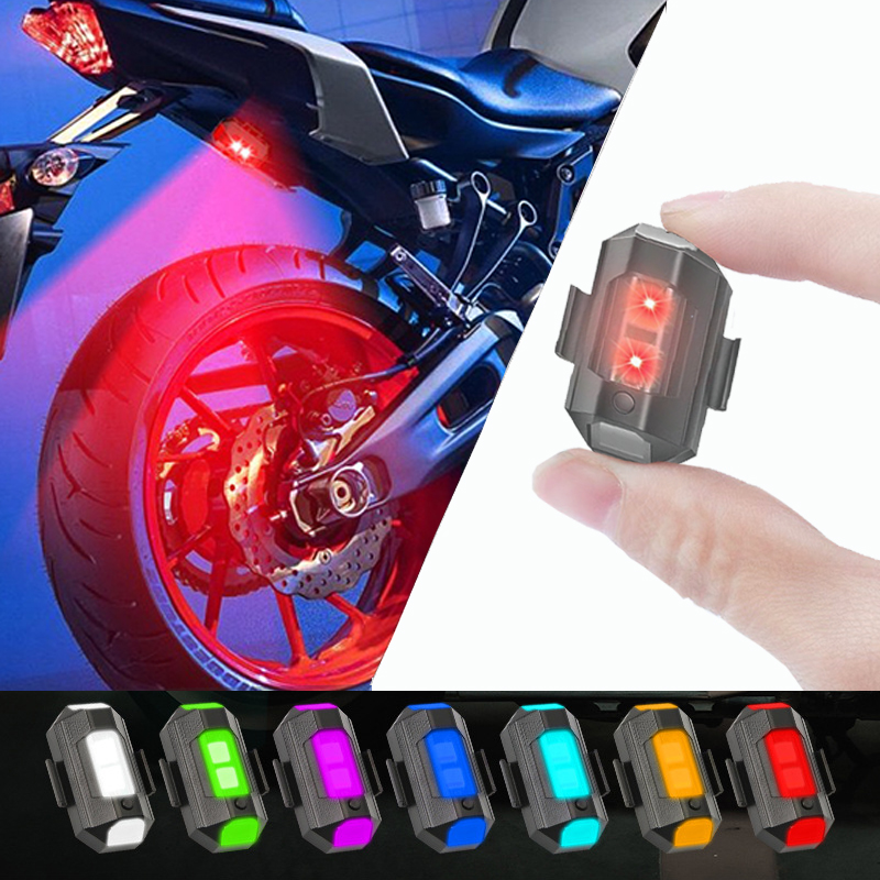 오토바이 라이트 드론 스트로브 라이트 7색 미니 USB - Drone Strobe Light 리뷰 및 가격