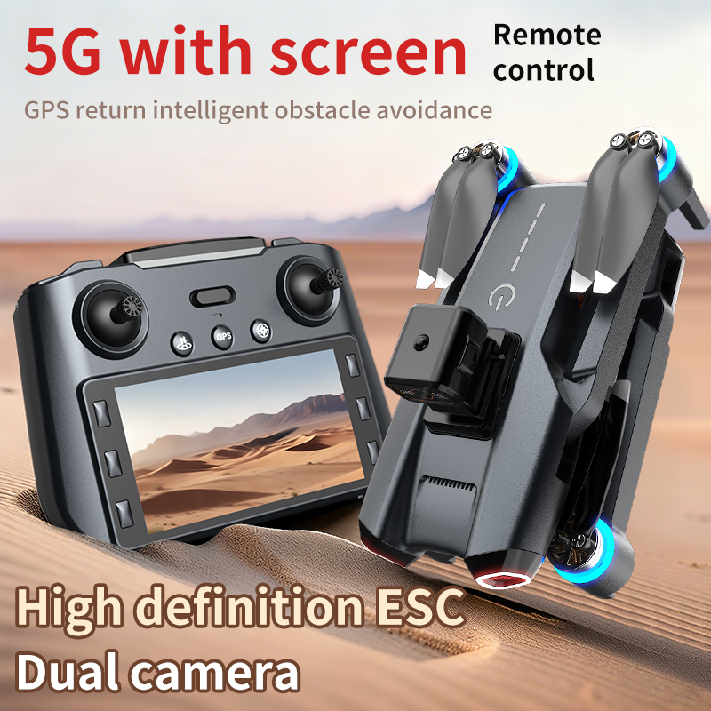 814 드론 프로페셔널 4K HD 카메라 GPS 리턴  - Drone Controller Screen 리뷰 및 가격